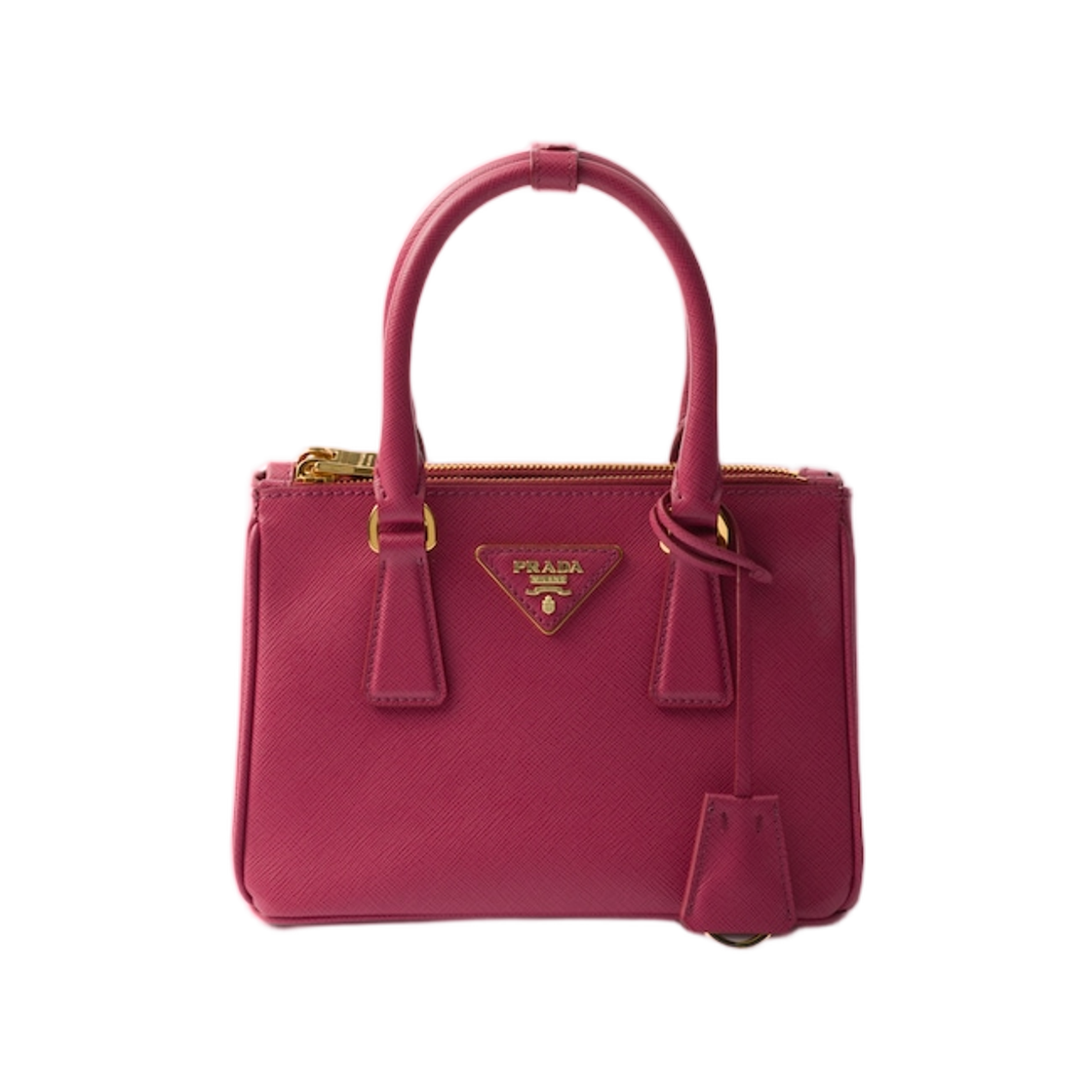 프라다 갤러리아 미니 사피아노 레더 백 브뤼에르 핑크(Prada Galleria Mini Saffiano Leather Bag Bruyere Pink) - 1