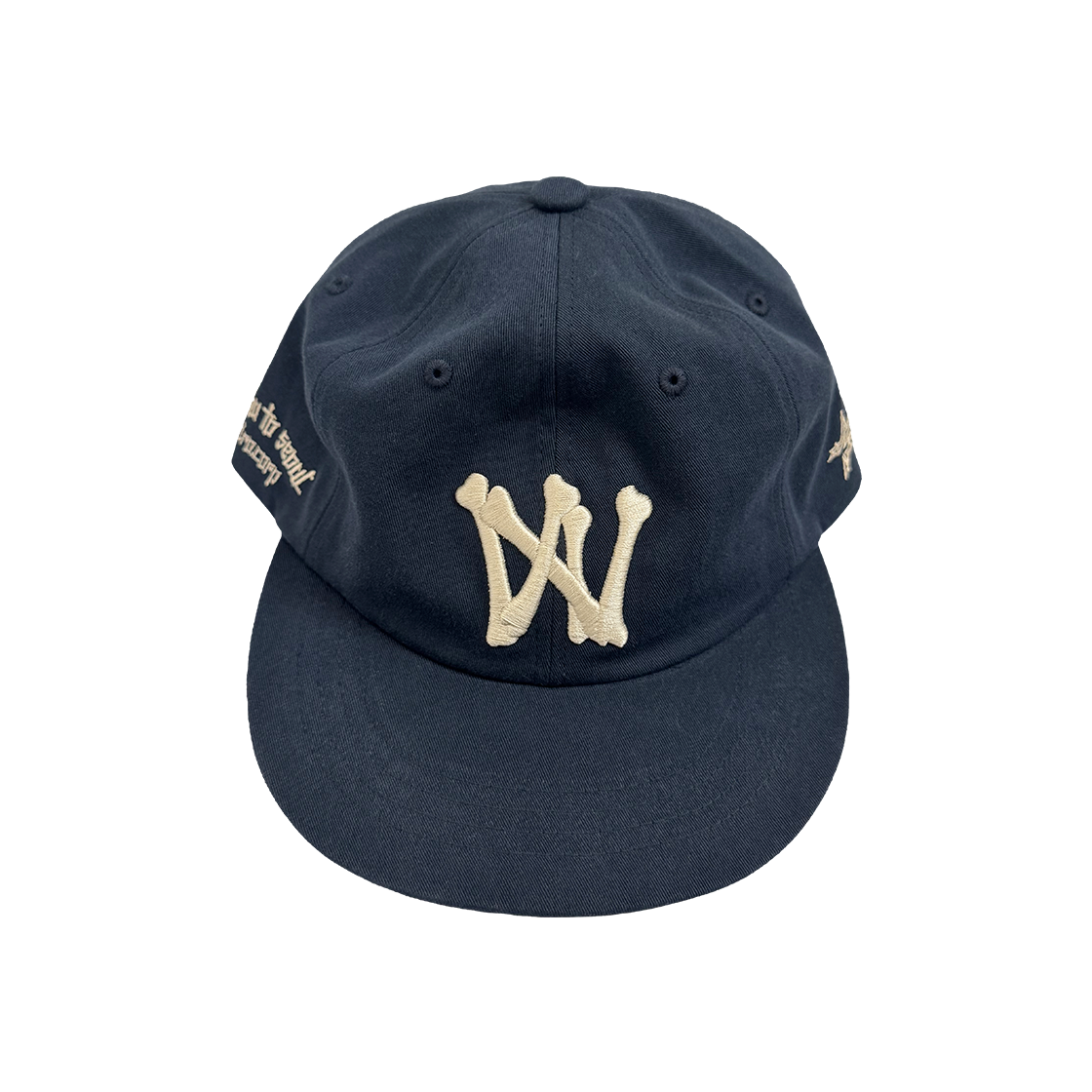 아오이로 6 패널 본 A/N 캡 네이비(Aoiro 6-Panel Bone A/N Cap Navy)