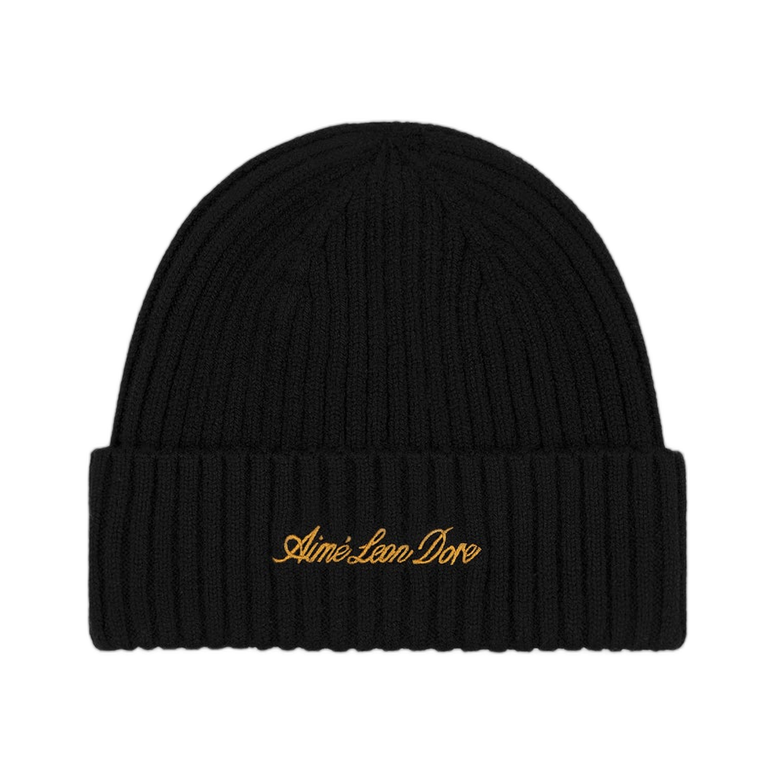 에메 레온 도르 x 포르쉐 캐시미어 비니 제트 블랙(Aime Leon Dore x Porsche Cashmere Beanie Jet Black) - 2