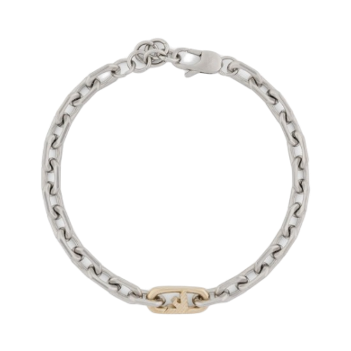 EGS3148040 Emporio Armani Two-Tone Stainless Steel Chain Bracelet Multicolour