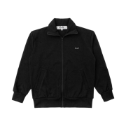 Play Comme des Garcons Black Heart Wappen Track Jacket Black