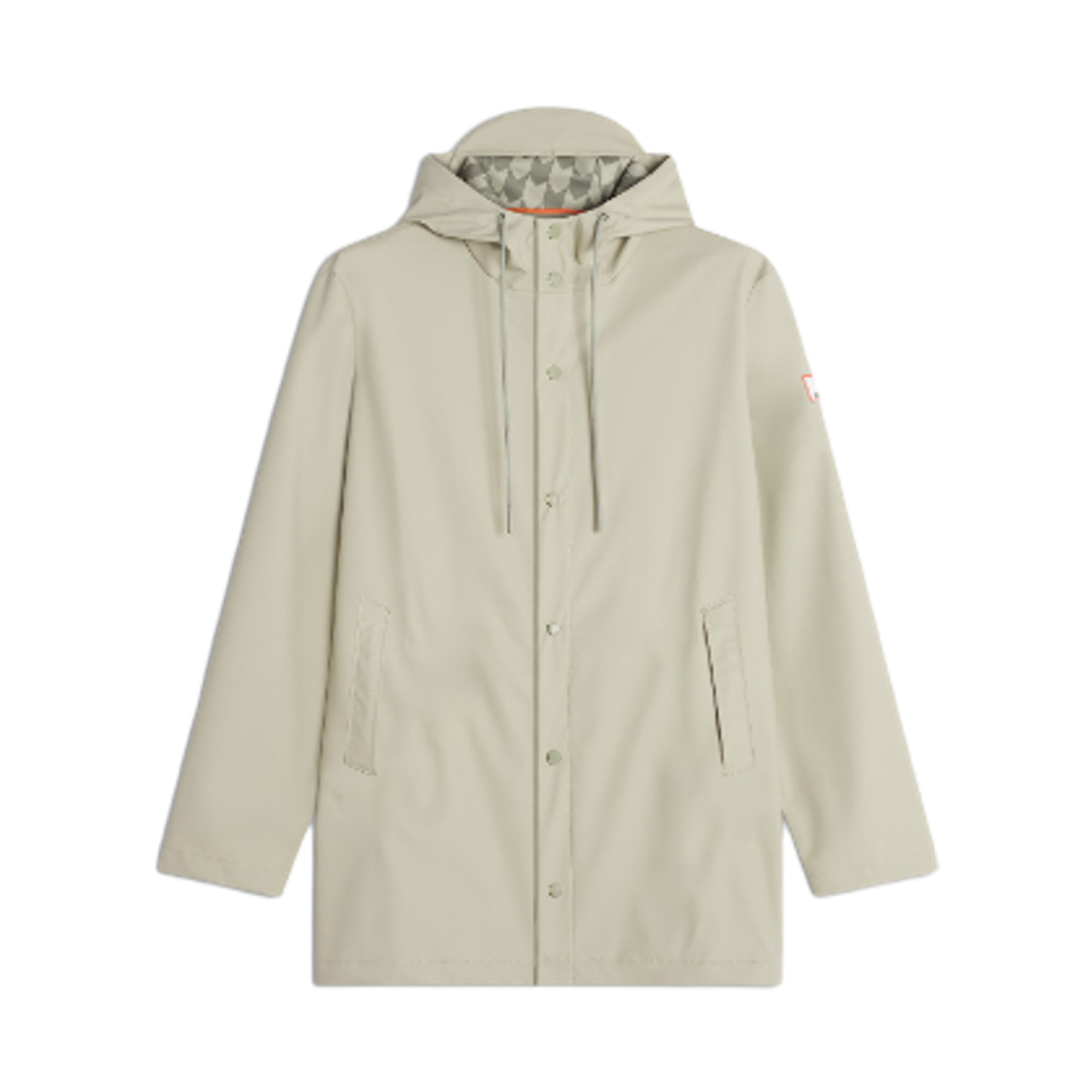 메종 키츠네 x 헌터 레인 자켓 스톤 베이지(Maison Kitsune x Hunter Rain Jacket Stone Beige)