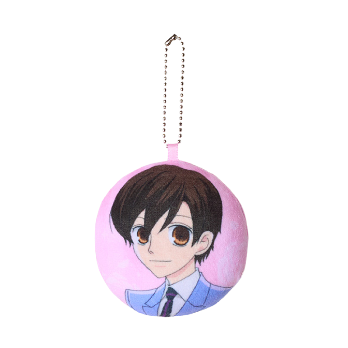 스파오 x 오란고교 사교클럽 후지오카 하루히 키링 레드(Spao x Ouran High School Host Club Haruhi Fujioka Keyring Red)