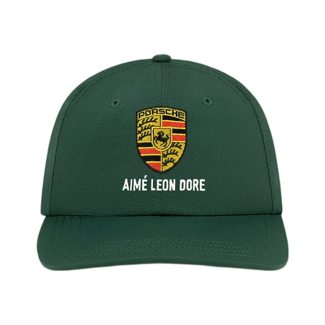 에메 레온 도르 x 포르쉐 나일론 로고 햇 파인 그로브(Aime Leon Dore x Porsche Nylon Logo Hat Pine Grove)