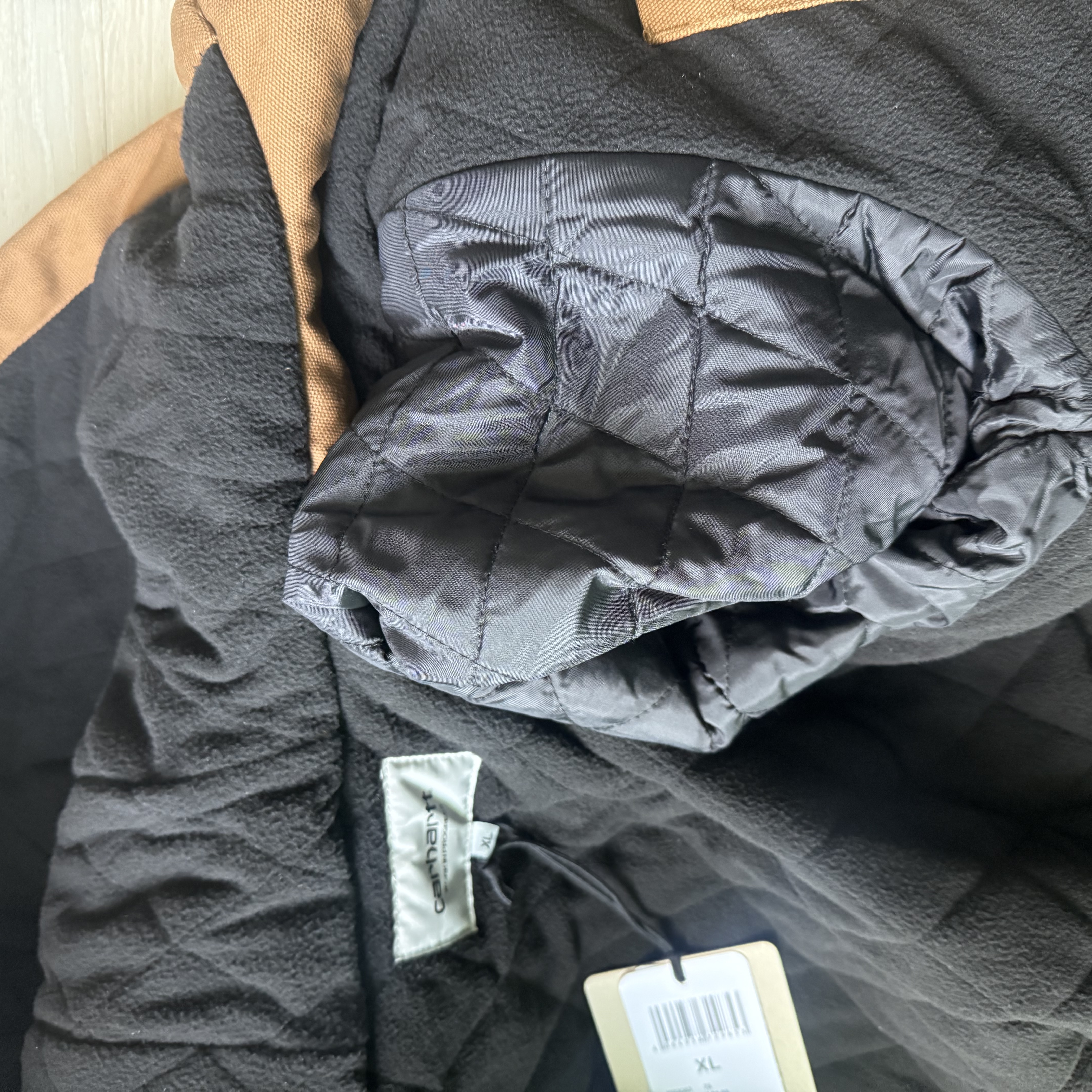 Carhartt WIP Active Jacket Hamilton Brown Rigid - Winter 착용 스타일 - 3