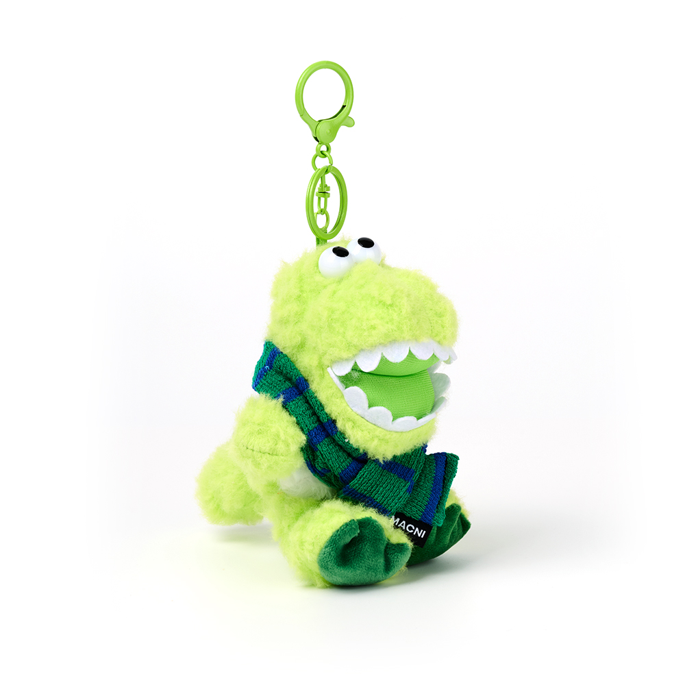 마크니 머프 몬스터 키링 그린(MACNI Muff Monster Keyring Green) - 2