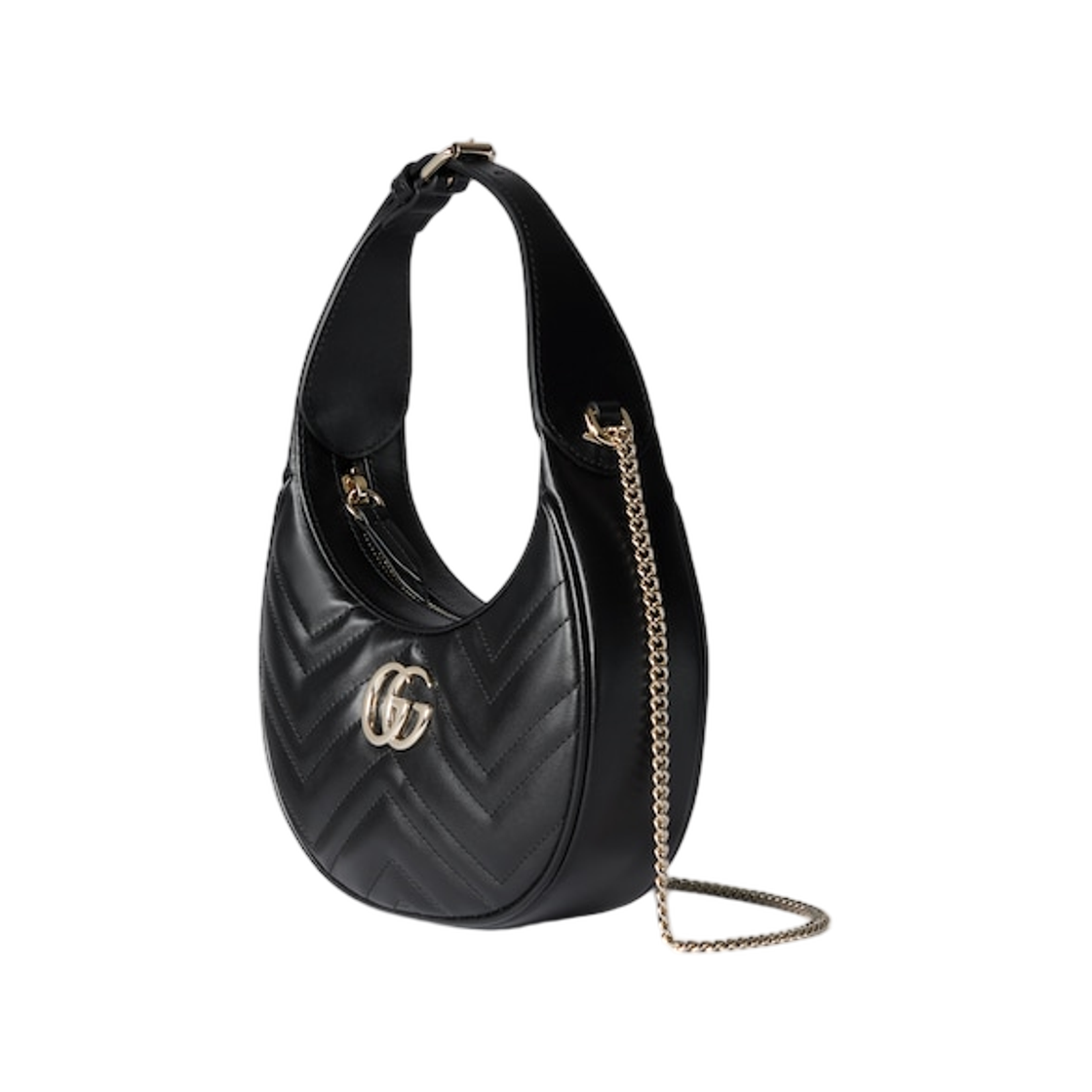 구찌 GG 마몽 스몰 숄더백 블랙(Gucci GG Marmont Small Shoulder Bag Black) - 2