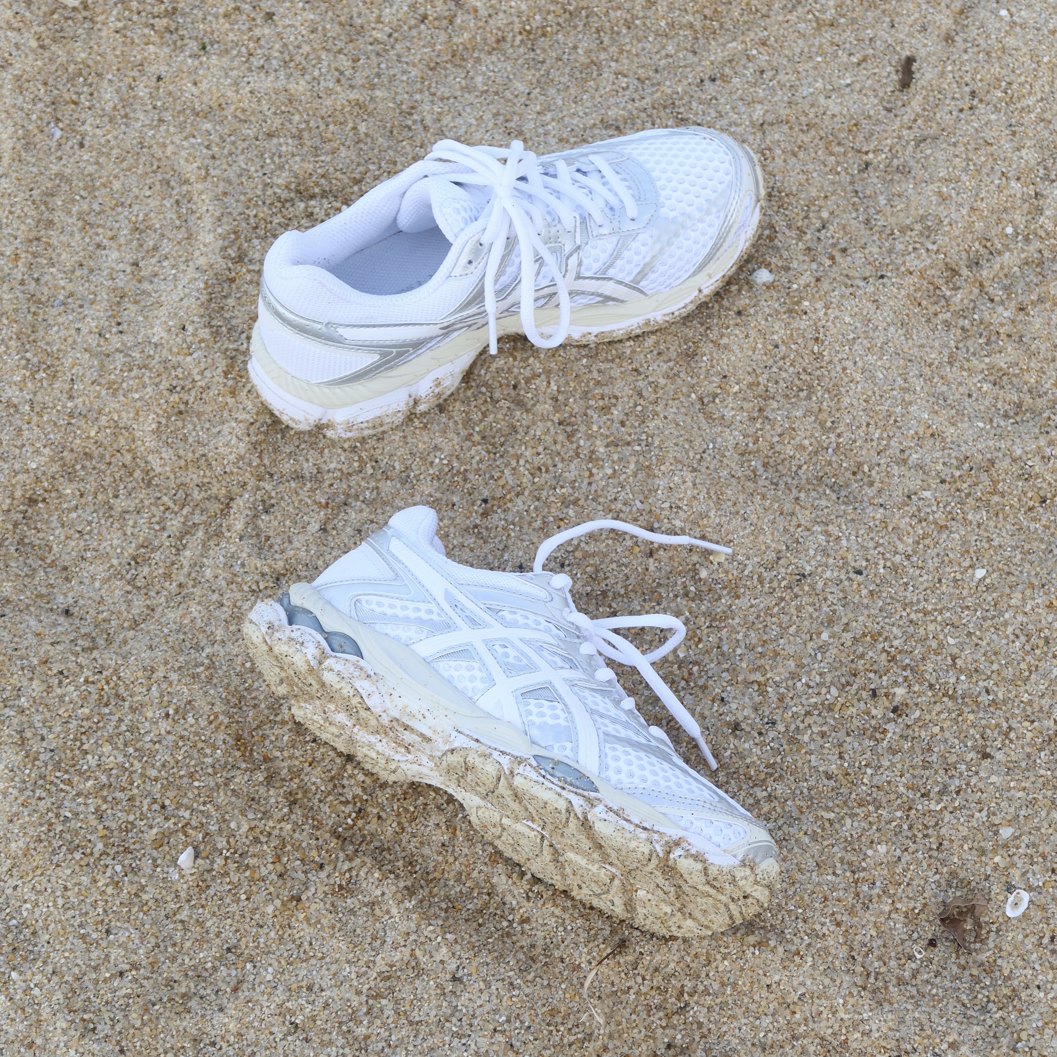 Asics Gel-Cumulus 16 White 착용 스타일 - 4
