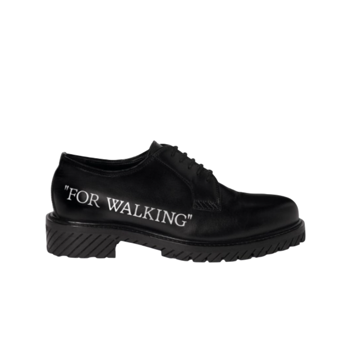 오프화이트 포 워킹 더비 블랙(Off-White For Walking Derby Black)