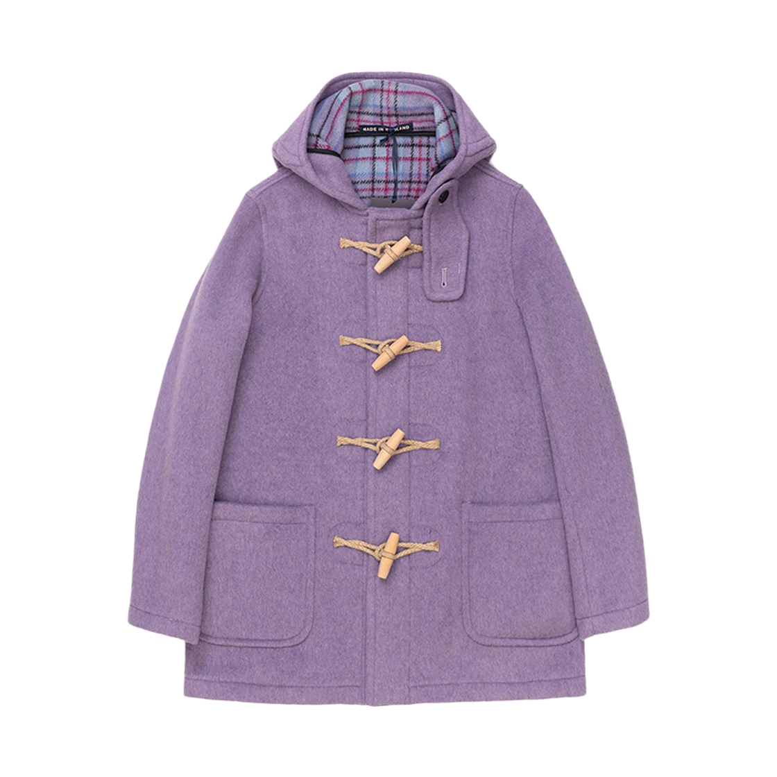 런던 트레디션 마틴 슬림 NYNF 더플 코트 다크 핑크(London Tradition Martin SLM NYNF Duffle Coat DK Pink)