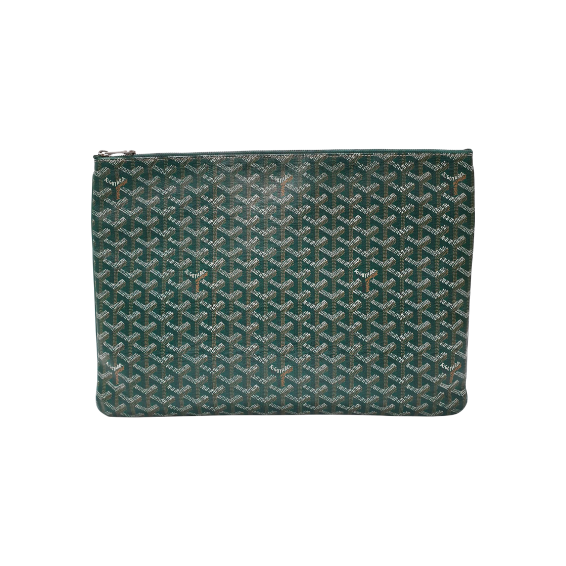 ITI5KUQF4RRB Goyard PVC Special Green Sena GM Clutch