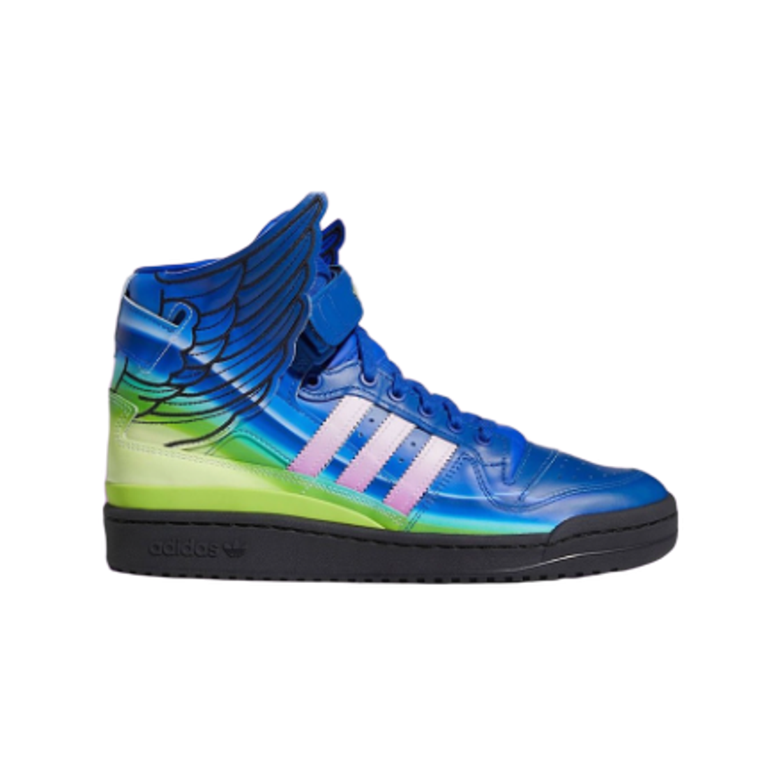 아디다스 x 제레미 스캇 포럼 모터스포츠 윙스 4.0 블루 쇼크 핑크(Adidas x Jeremy Scott Motorsport Wings 4.0 Blue Shock Pink) - 1