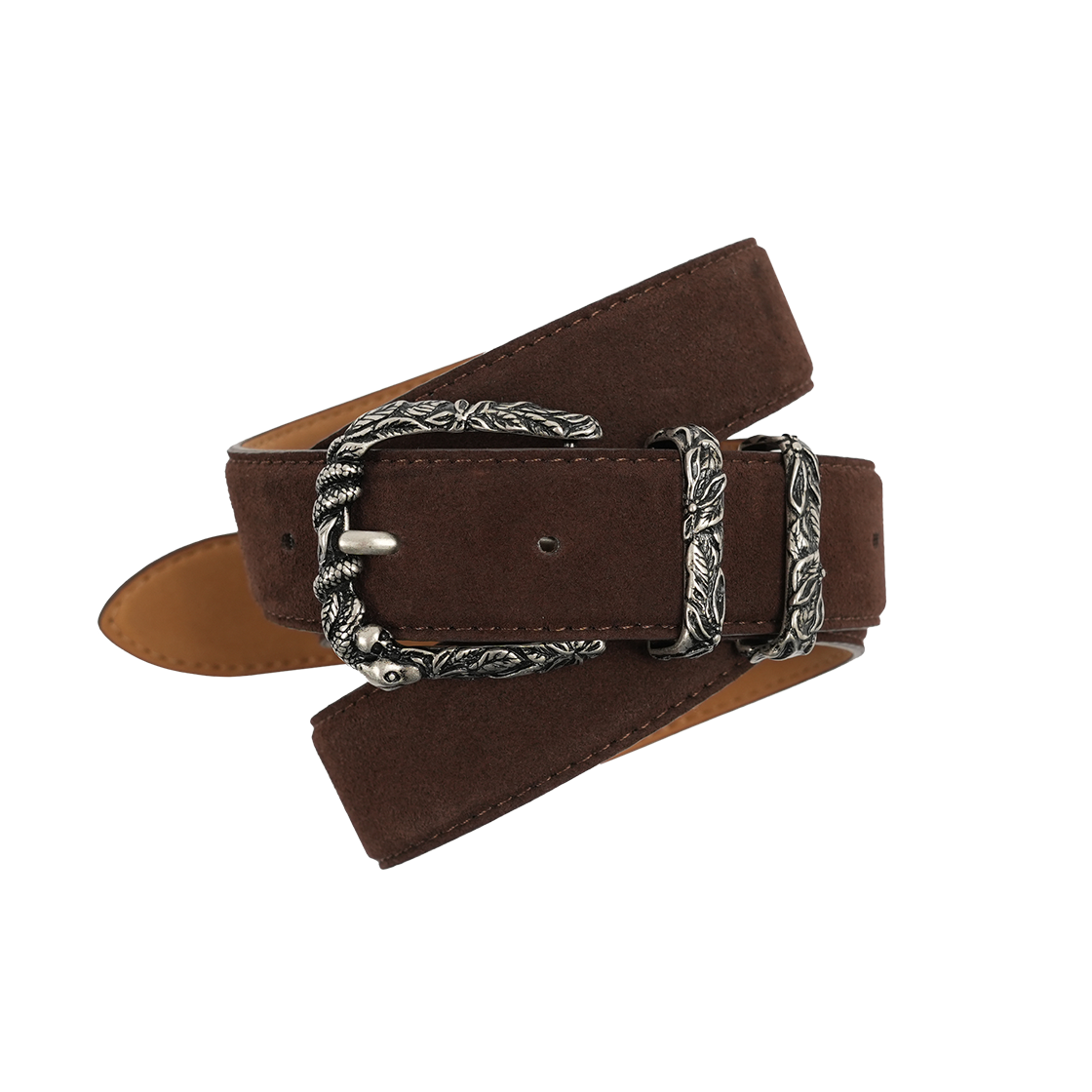 파프롬왓 파 스웨이드 벨트 브라운(Farfromwhat Far Suade Belt_Brown)