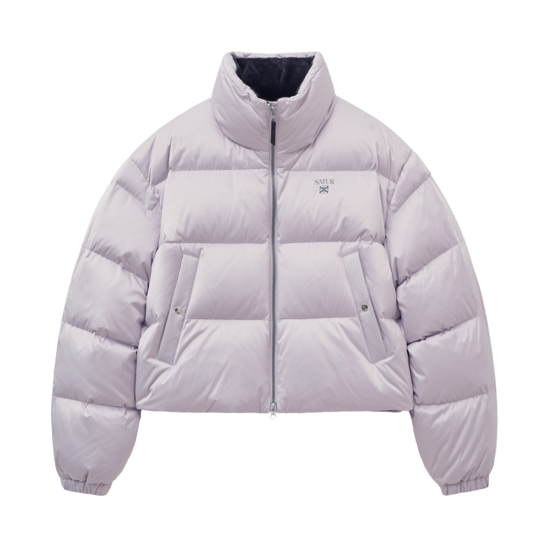 세터 우먼 로렌 크롭 덕 다운 패딩 라벤더