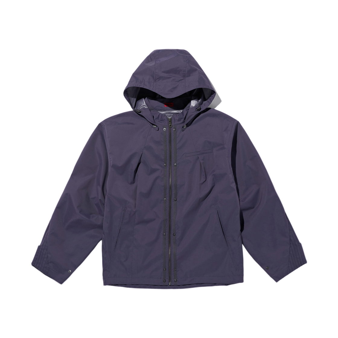 - Mischief Stash Hood Windbreaker Purple Grey