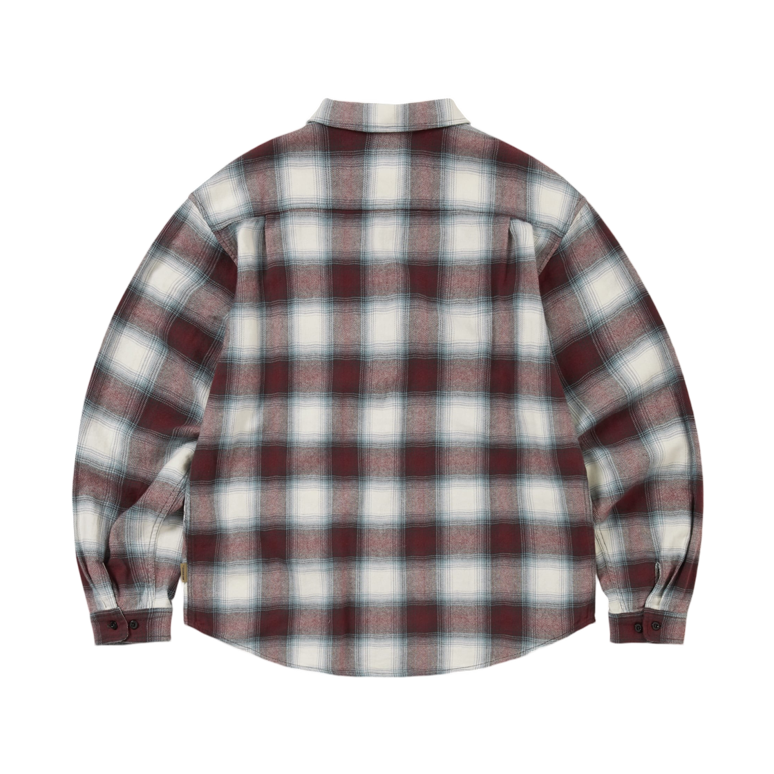 디스이즈네버댓 x 그레이트풀 데드 라이트닝 베어 플레이드 셔츠 버건디(Thisisneverthat x Grateful Dead Lightning Bear Plaid Shirt Burgundy) - 2
