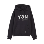 Y-3 x Neighborhood Graphic Hoodie Black