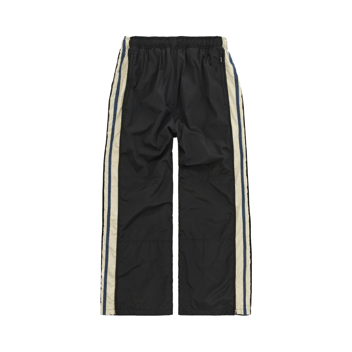 폴리테루 올드 스쿨 트랙 팬츠 블랙/베이지(Polyteru Old School Track Pants Black/Beige)