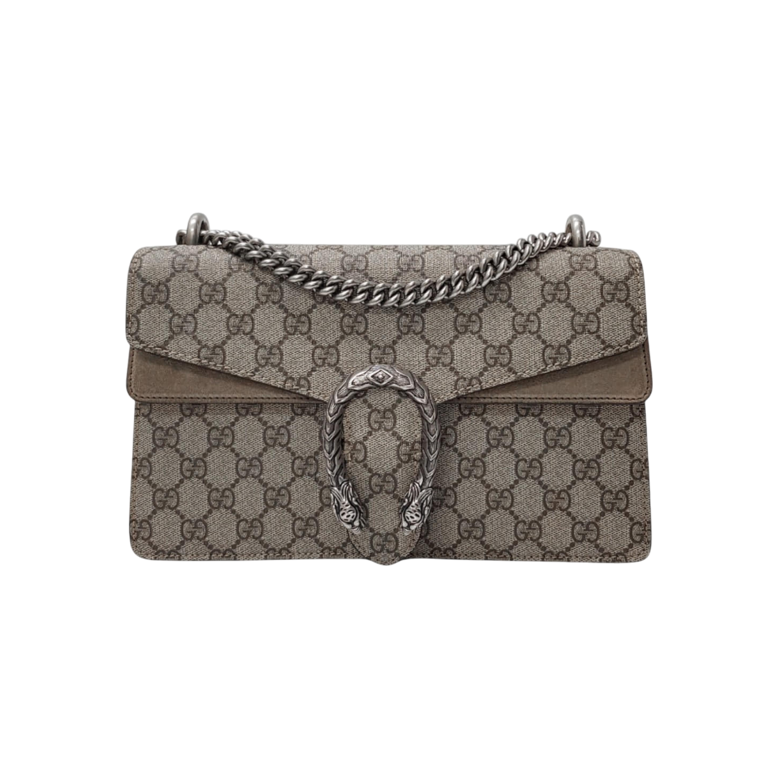 구찌 400249 디오니소스 GG 수프림 캔버스 스몰 체인 숄더백(Gucci Dionysus GG Supreme Canvas Small Chain Shoulder Bag) - 1