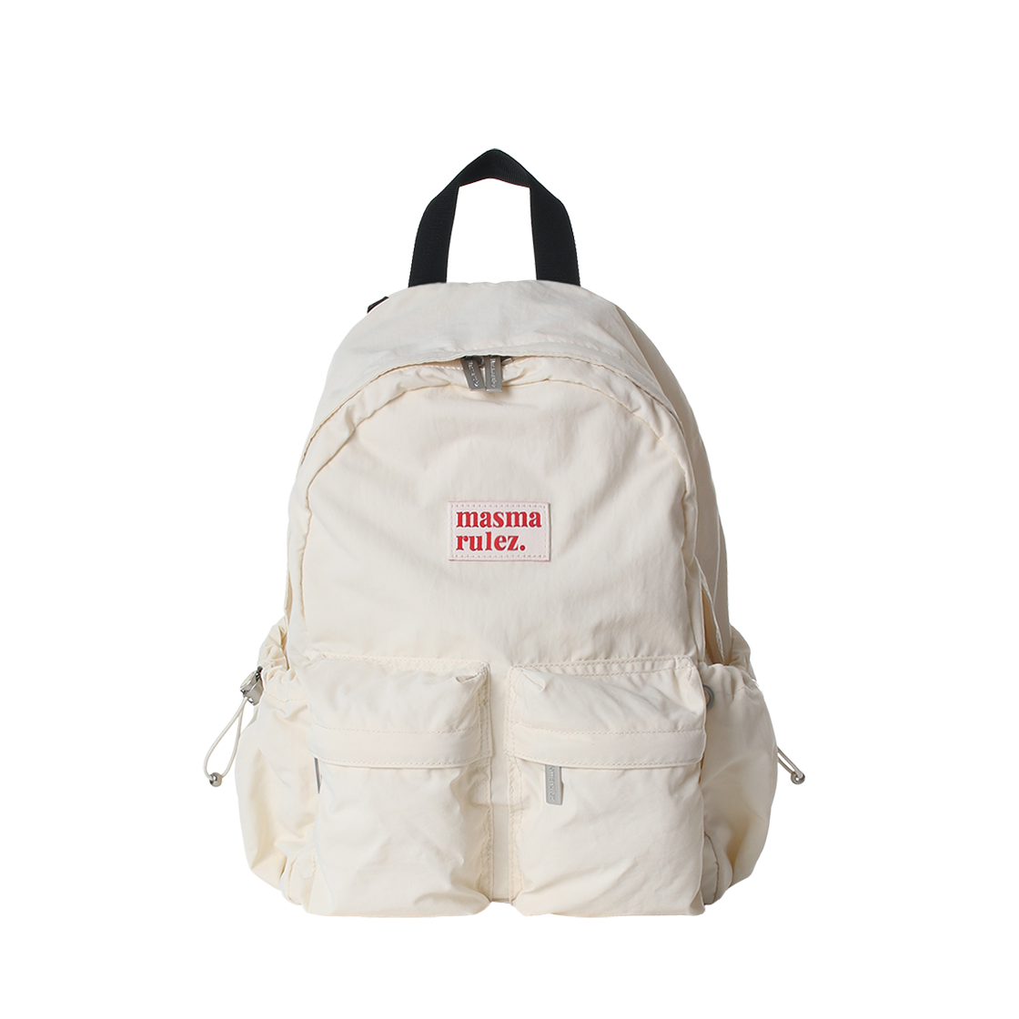 MNTPDBPBTCR Masmarulez Mini Ver. Two Pocket Daily Backpack Butter Cream