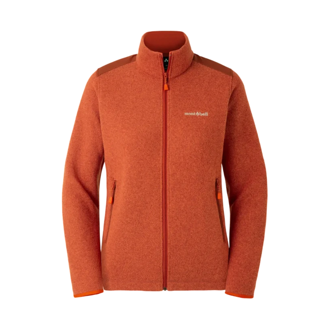 1106588 (W) Montbell Climaplus Knit Jacket Orange