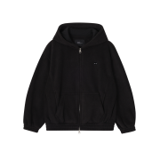 SONGZIO ZZERO Fleece Panther Hood Zip Up Black