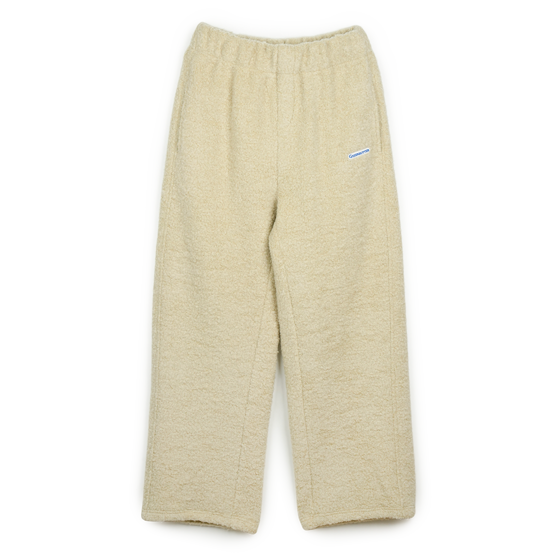 P0000BFQ Greenbutter Teddy Wool Pants Sand Beige
