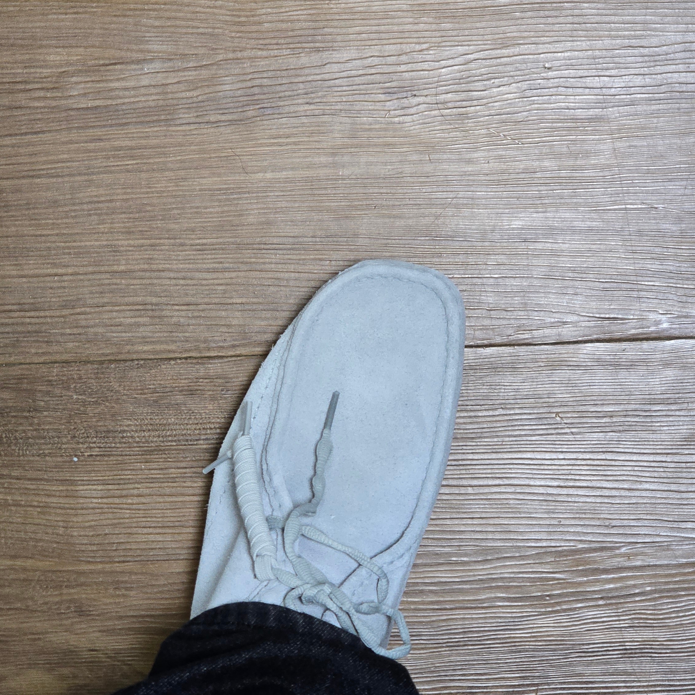 Clarks x Post Archive Faction (Paf) WallabeeBT Grey Blue 착용 스타일 - 3