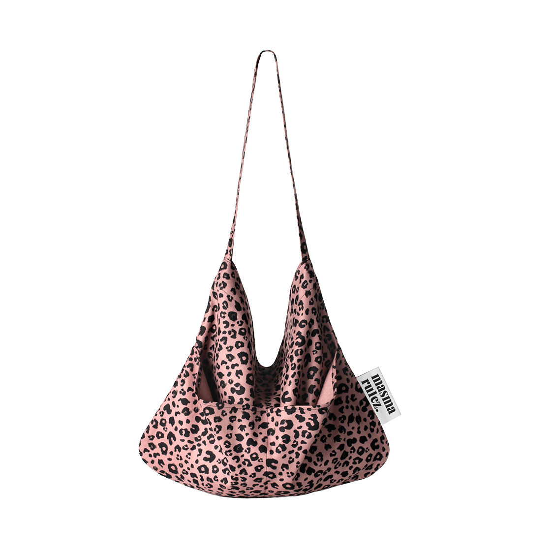 RABBITECOGRLPSSRS Masmarulez Rabbit Eco Bag Grand Leopard Sunset Rose