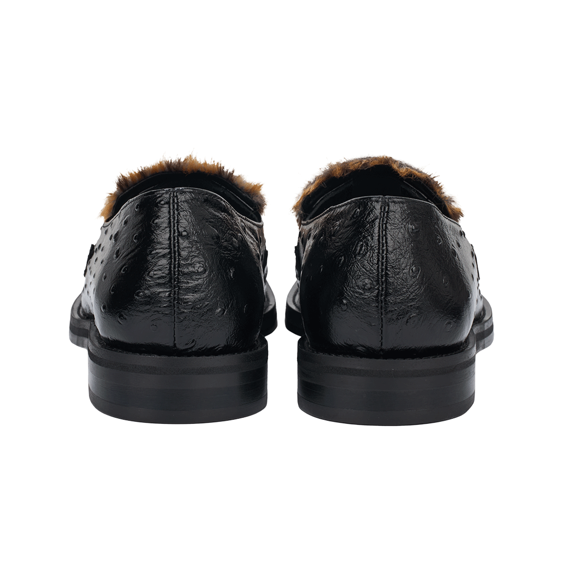 마틴 로즈 샴페인 캡 스퀘어 토 로퍼 블랙 - 25FW(Martine Rose Chanpagne Cap Square Toe Loafer Black - 25FW) - 3