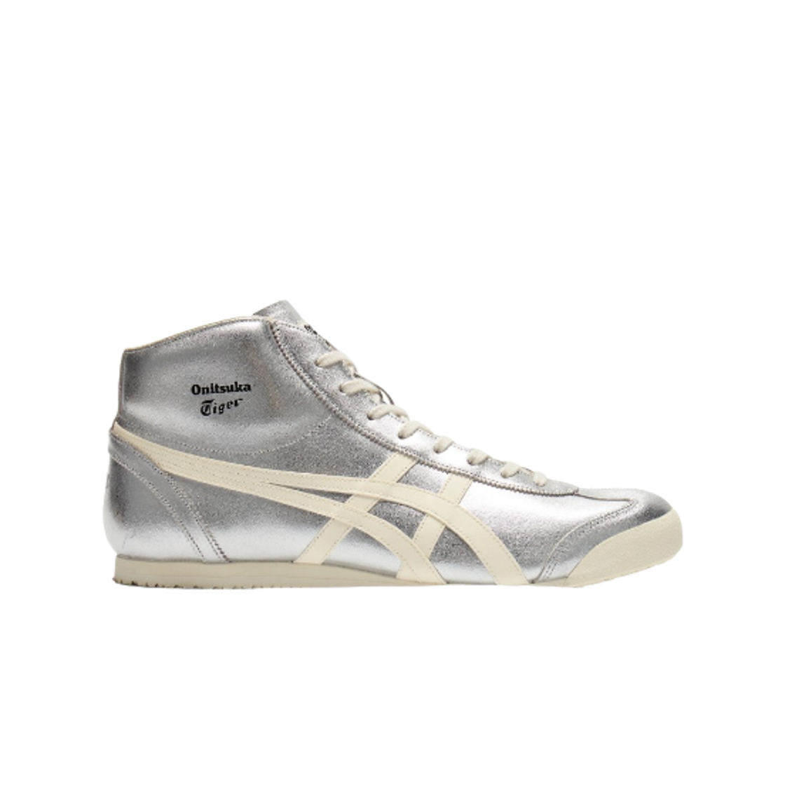 1183B577-020 Onitsuka Tiger Mexico Mid Runner Silver Cream