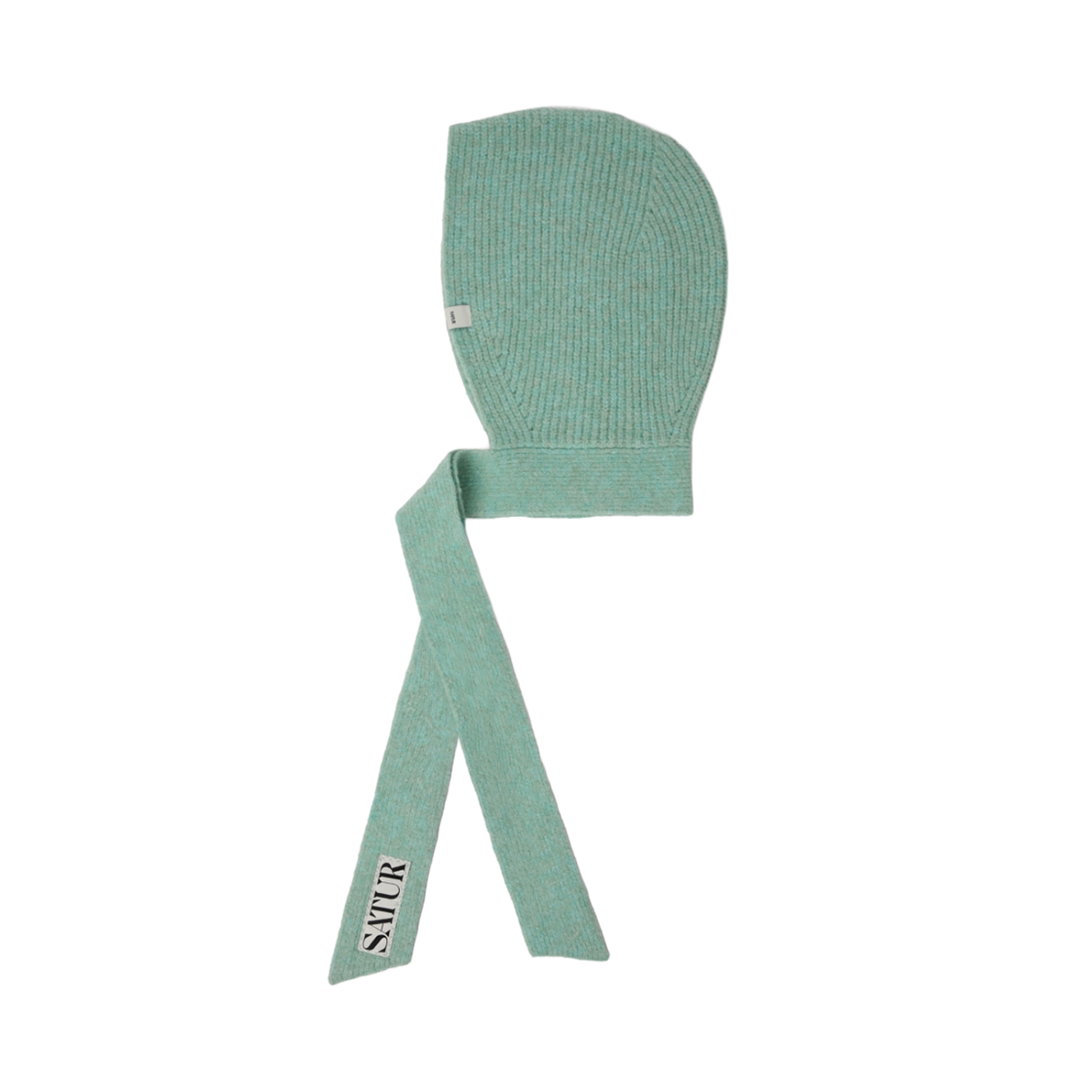 세터 우먼 니트 바라클라바 민트