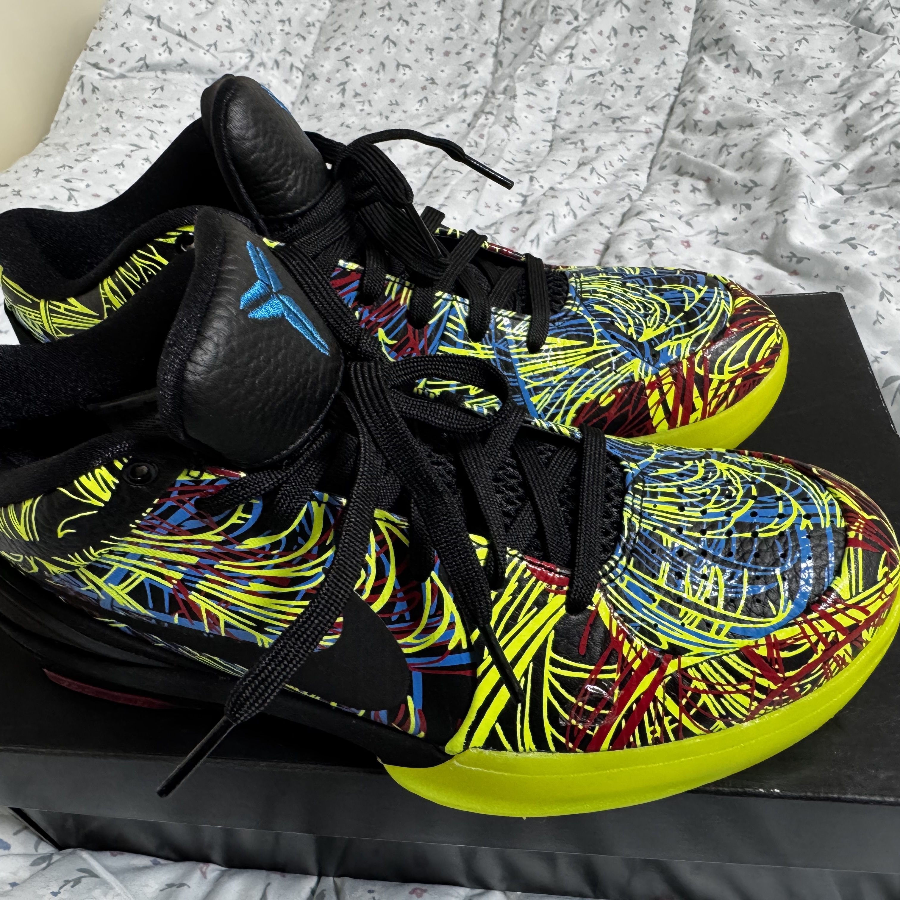 Nike Kobe 4 Protro Wizenard 착용 스타일 - 4