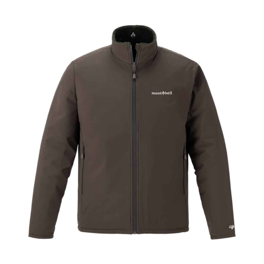 1106792 Montbell Climaair Reversible Jacket Dark Brown