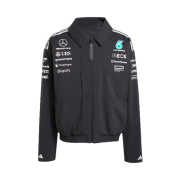 Mercedes AMG Petronas x Adidas Formula One 2025 Team Jacket Black White - KR Sizing