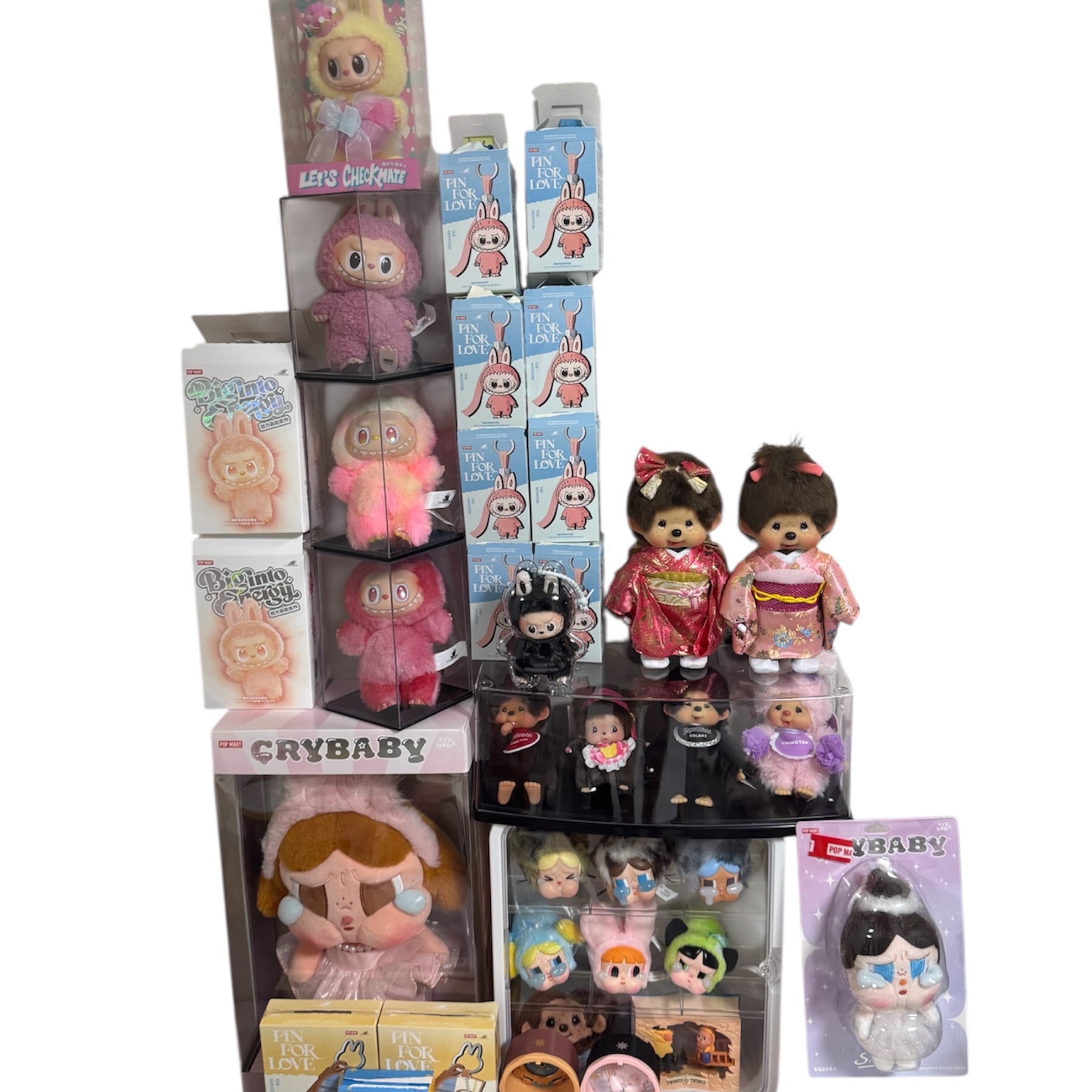 Pop Mart Labubu The Monsters Highlight Series Loyalty Keyring (Opened Case) 착용 스타일