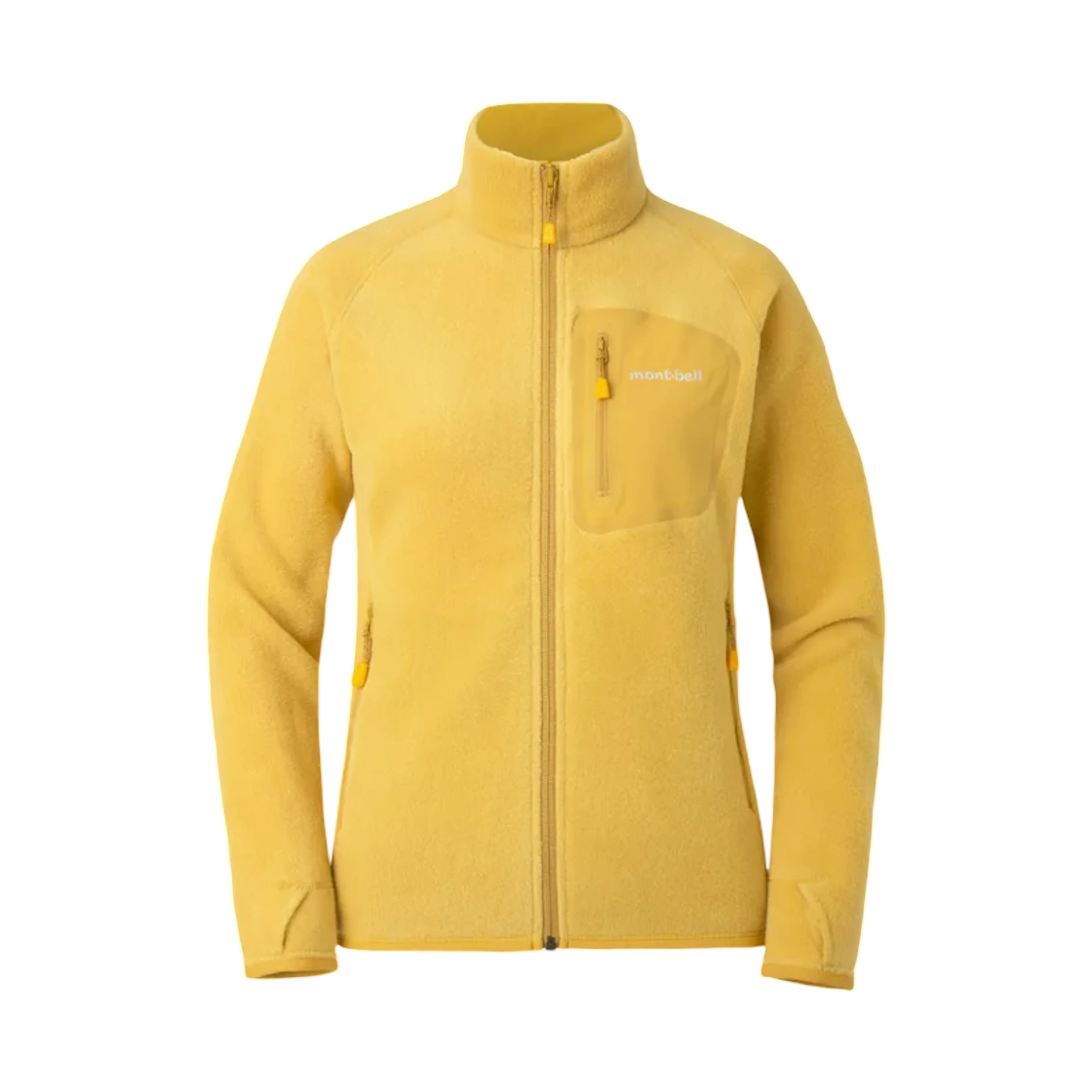 1106592 (W) Montbell Climaplus 100 Jacket Yellow