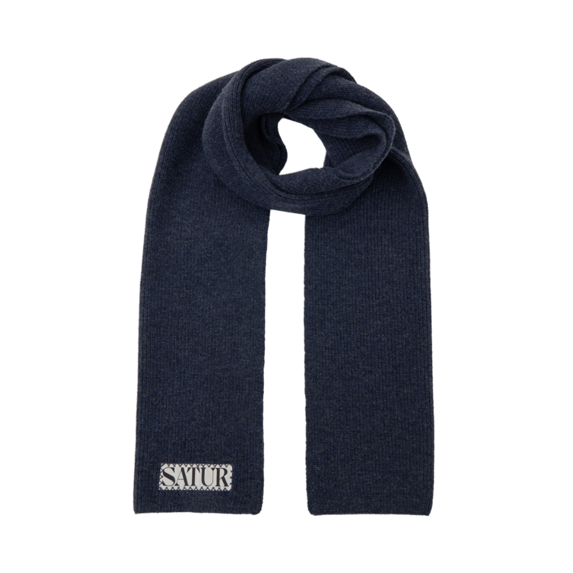 세터 베로나 니트 머플러 인디고