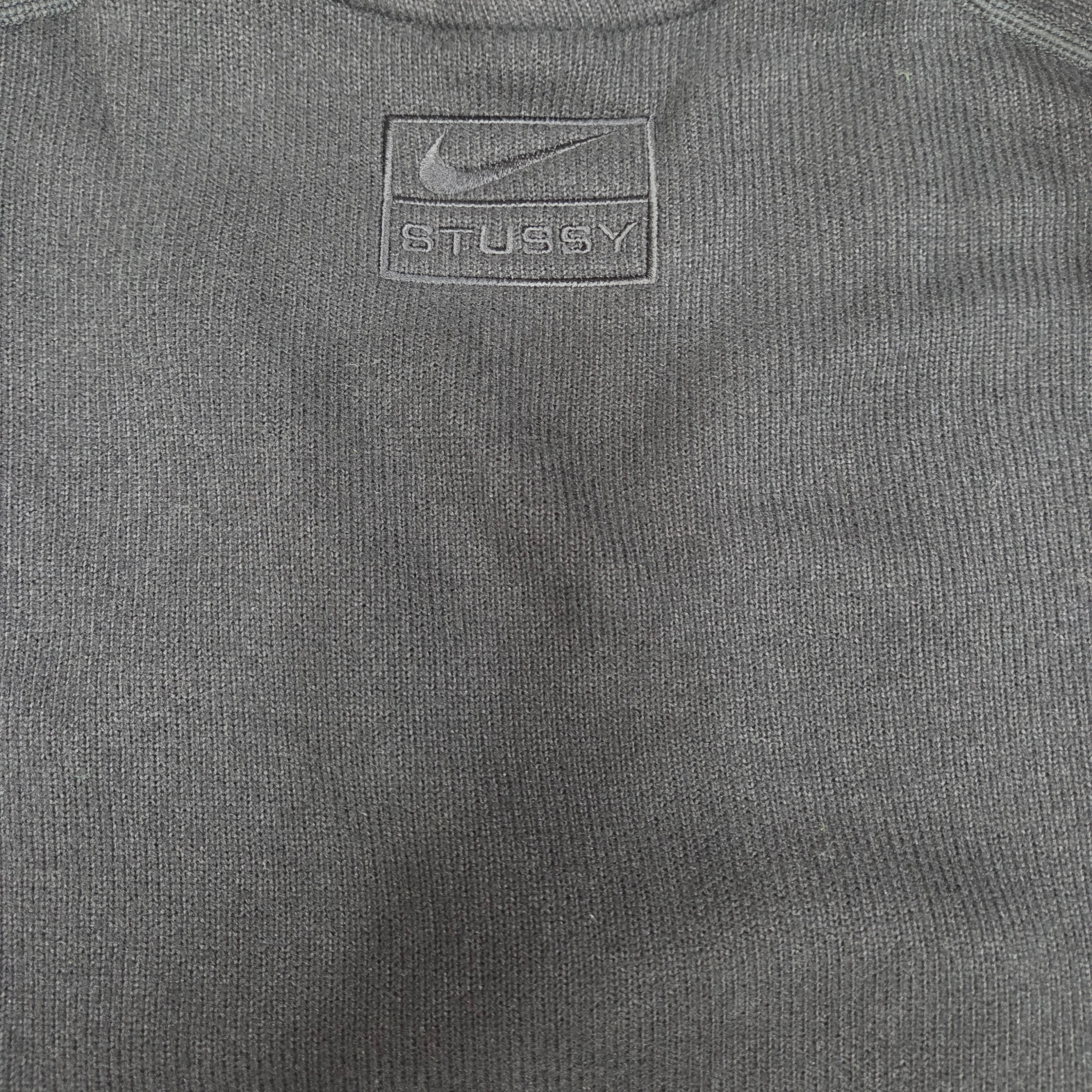Nike x Stussy Fleece Thermal Black (HQ8528-010) 착용 스타일 - 2