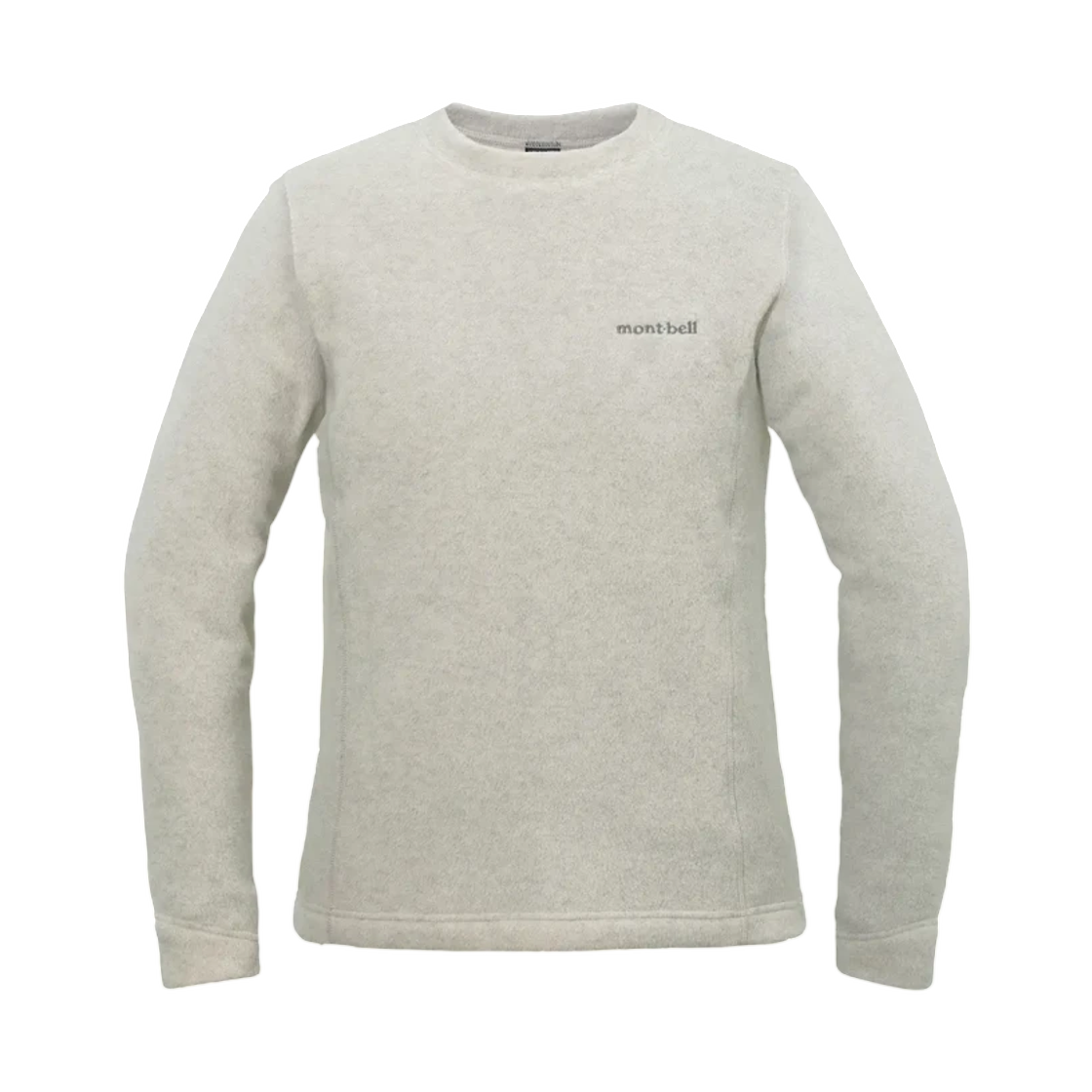 1106754 (W) Montbell Climaplus 100 Lite Sweatshirt Ivory