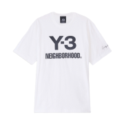 Y-3 x Neighborhood Logo T-Shirt Core White