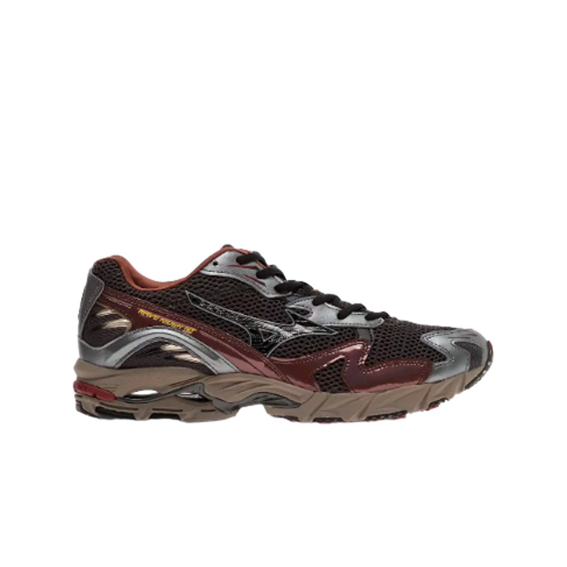 D1GA243112 Mizuno Wave Rider 10 Black Sand Black