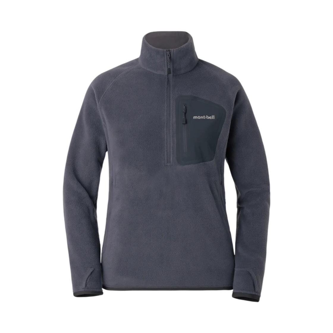 1106594 (W) Montbell Climaplus 100 Pullover Dark Gray