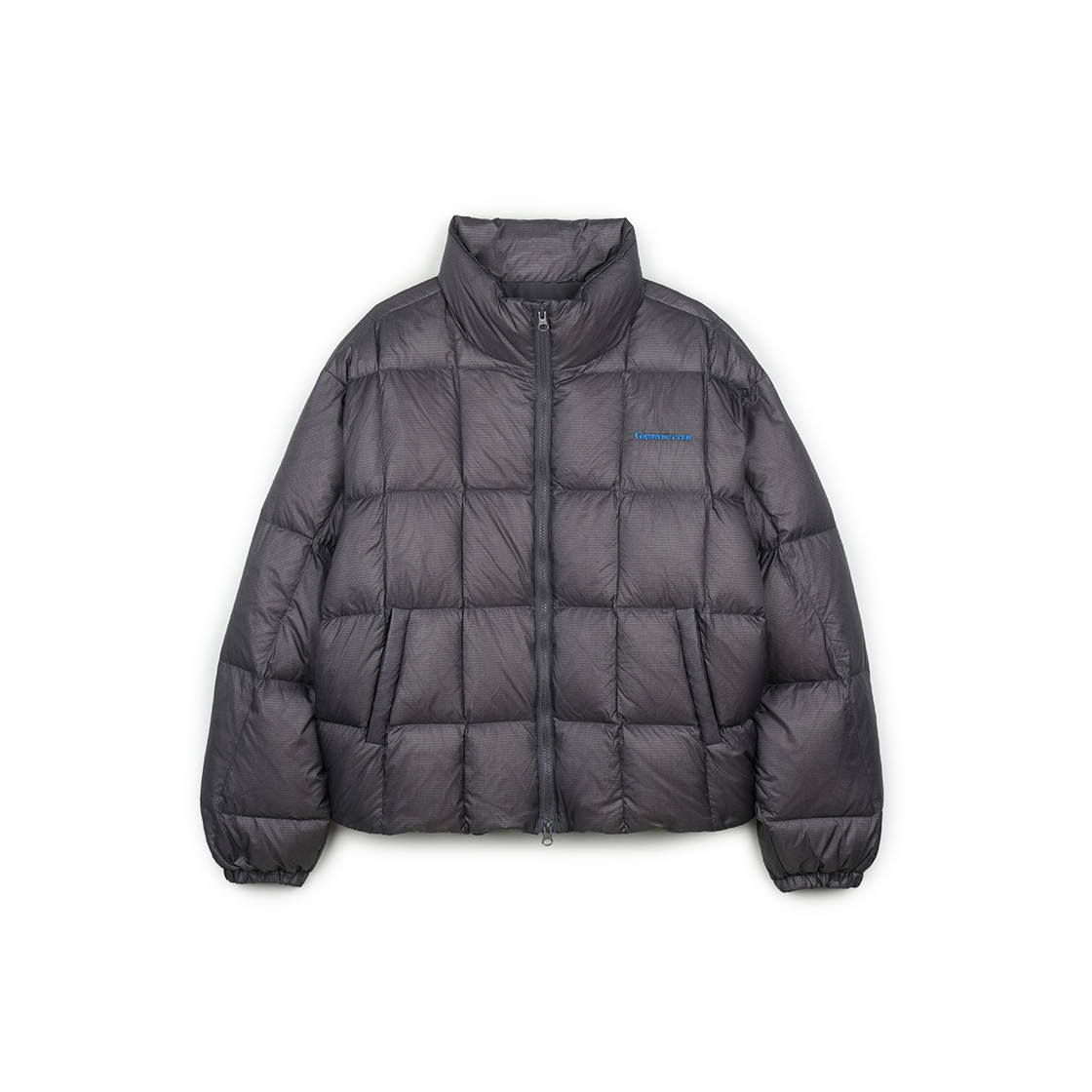 P0000BGI Greenbutter Grenade Duck Down Puffer (Gray)