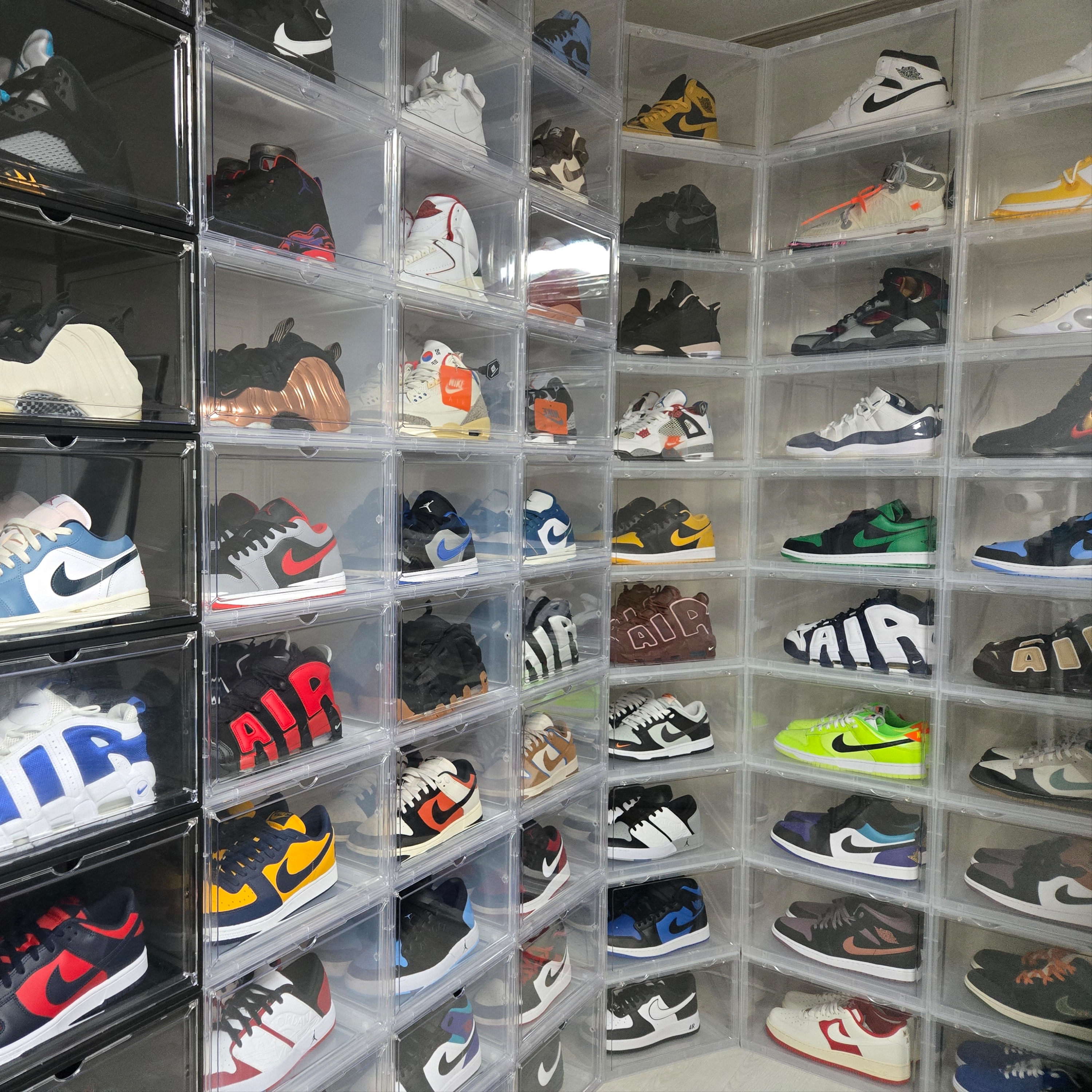 Nike x Off-White Air Force 1 Mid SP White, Jordan 3 Retro Seoul 2.0 착용 스타일