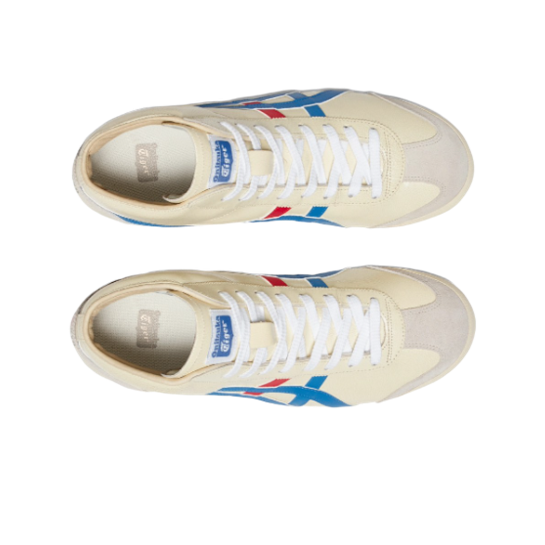 오니츠카 타이거 멕시코 미드 러너 화이트 블루(Onitsuka Tiger Mexico Mid Runner White Blue) - 2