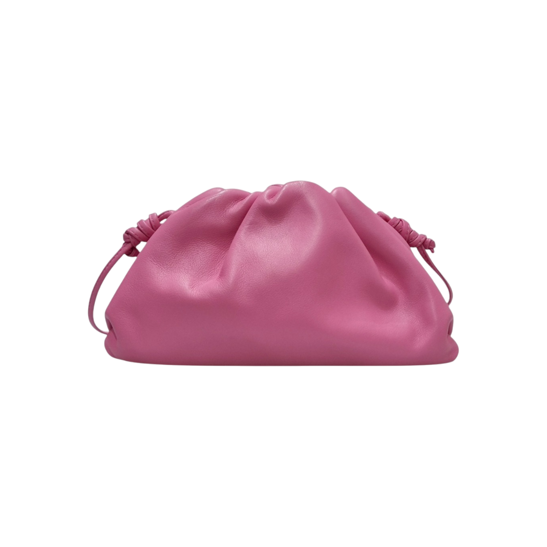 보테가 베네타 585852 미니 파우치 만두백 핑크 컬러 크로스백(Bottega Veneta Mini Pouch Dumpling Bag in Pink) - 1