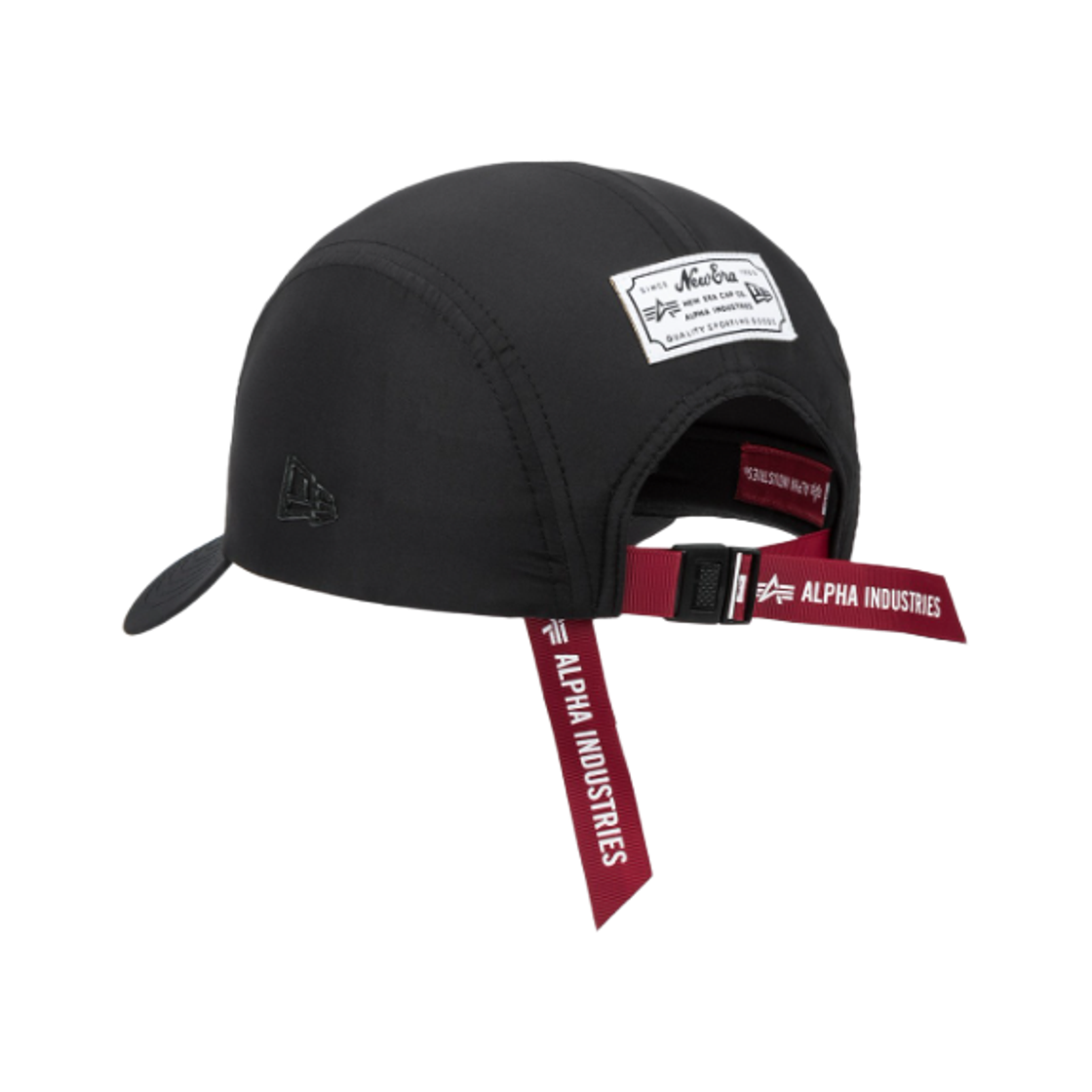뉴에라 MLB x 알파 인더스트리 LA 다저스 러닝 제트 캡 블랙(New Era MLB x x Alpha Industries LA Dodgers Running Jet Cap Black) - 4