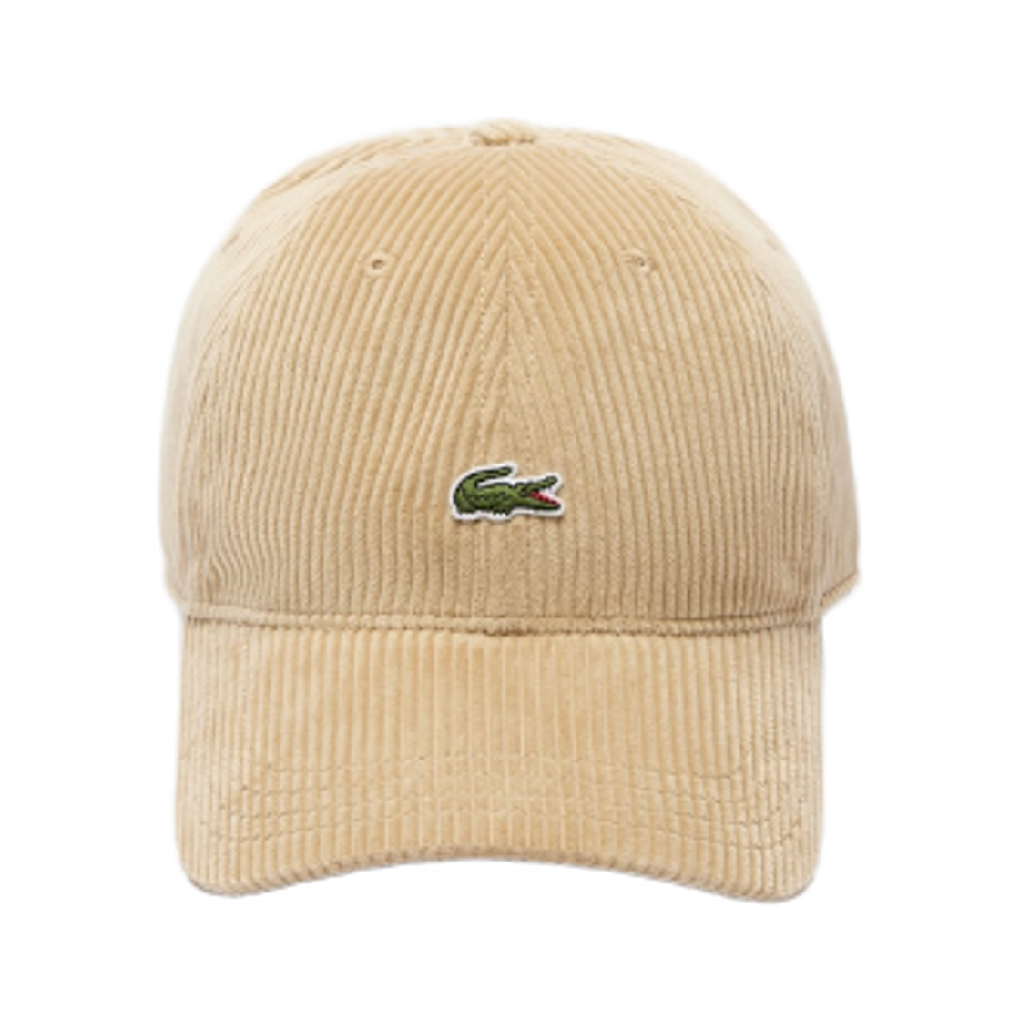 RK3447-54N-02S Lacoste Corduroy Ball Cap Beige
