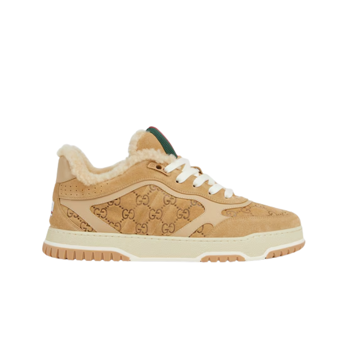 구찌 리웹 스니커즈 베이지(Gucci Re-Web Sneakers Beige) - 1